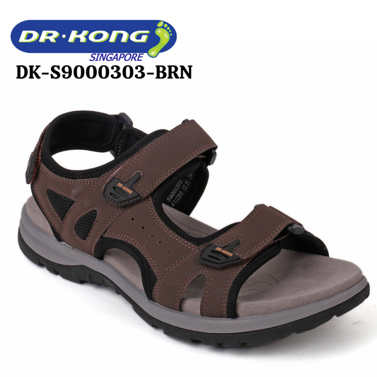 DR.KONG MEN'S TOTAL CONTACT SANDALS DK-S9000303-BRN