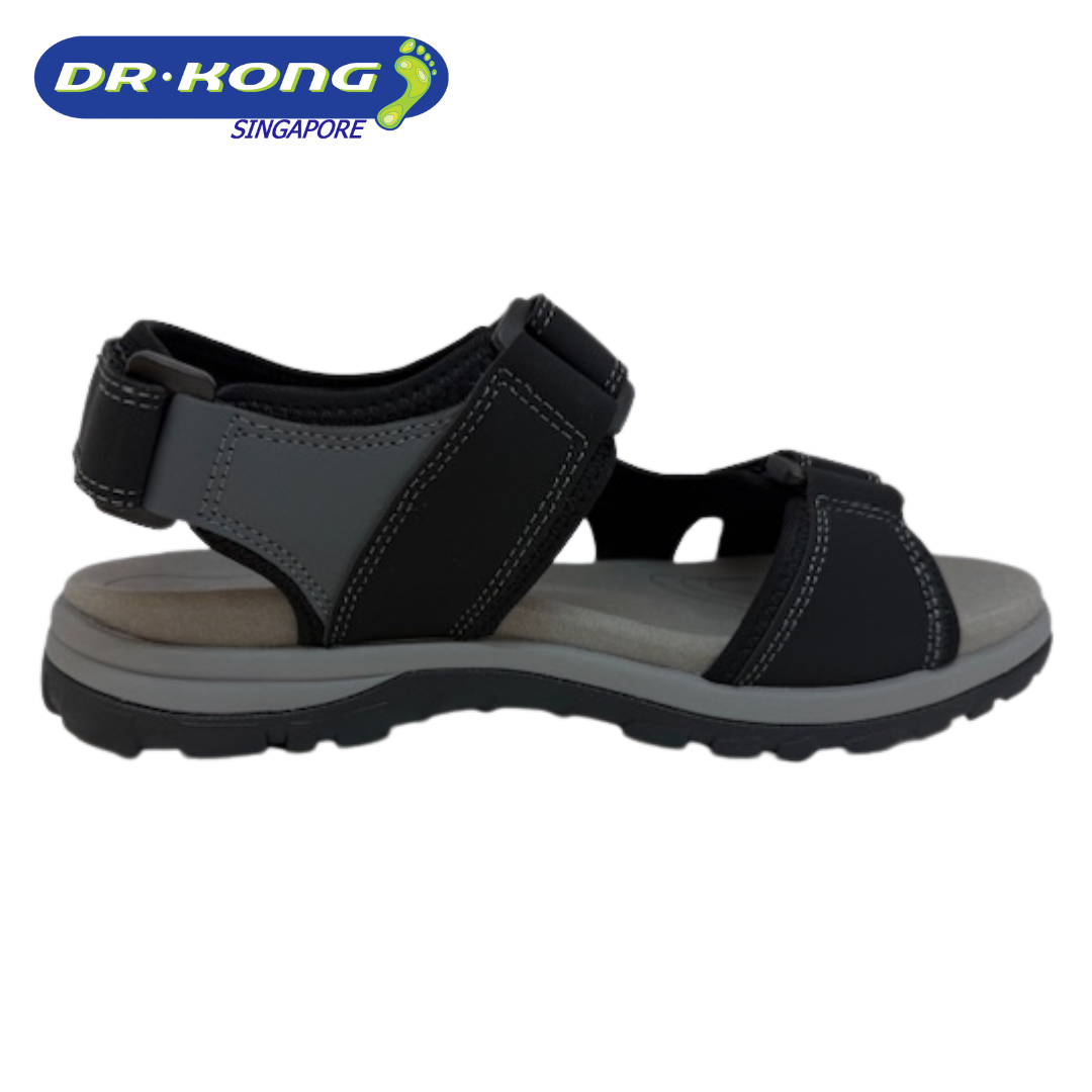 DR.KONG MEN'S TOTAL CONTACT SANDALS DK-S9000303-BLK(RP : $169)