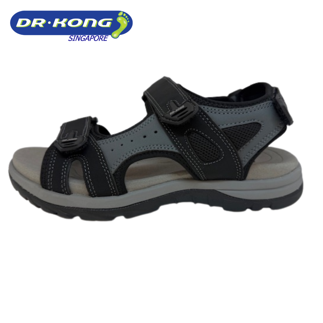DR.KONG MEN'S TOTAL CONTACT SANDALS DK-S9000303-BLK(RP : $169)
