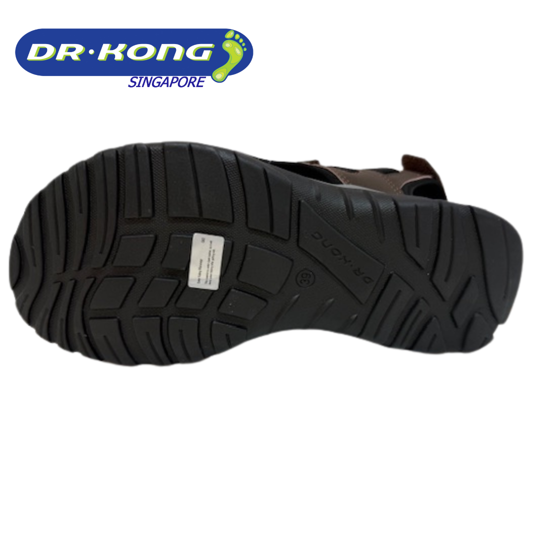DR.KONG MEN'S TOTAL CONTACT SANDALS DK-S9000303-BRN(RP : $169)