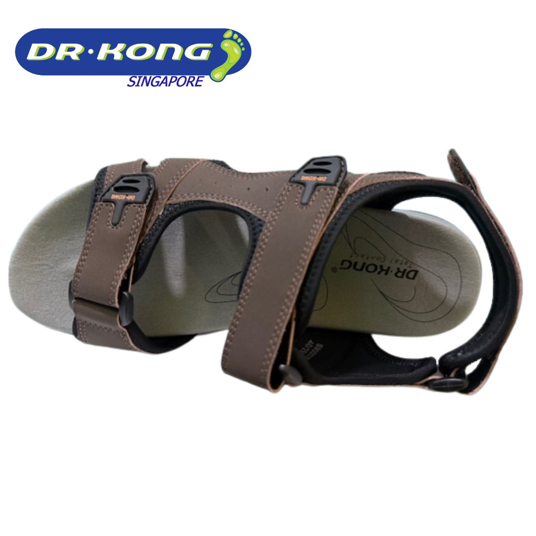 DR.KONG MEN'S TOTAL CONTACT SANDALS DK-S9000303-BRN(RP : $169)