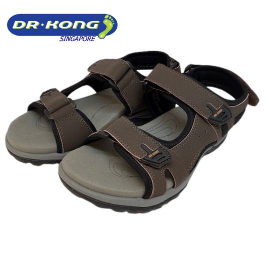 DR.KONG MEN'S TOTAL CONTACT SANDALS DK-S9000303-BRN