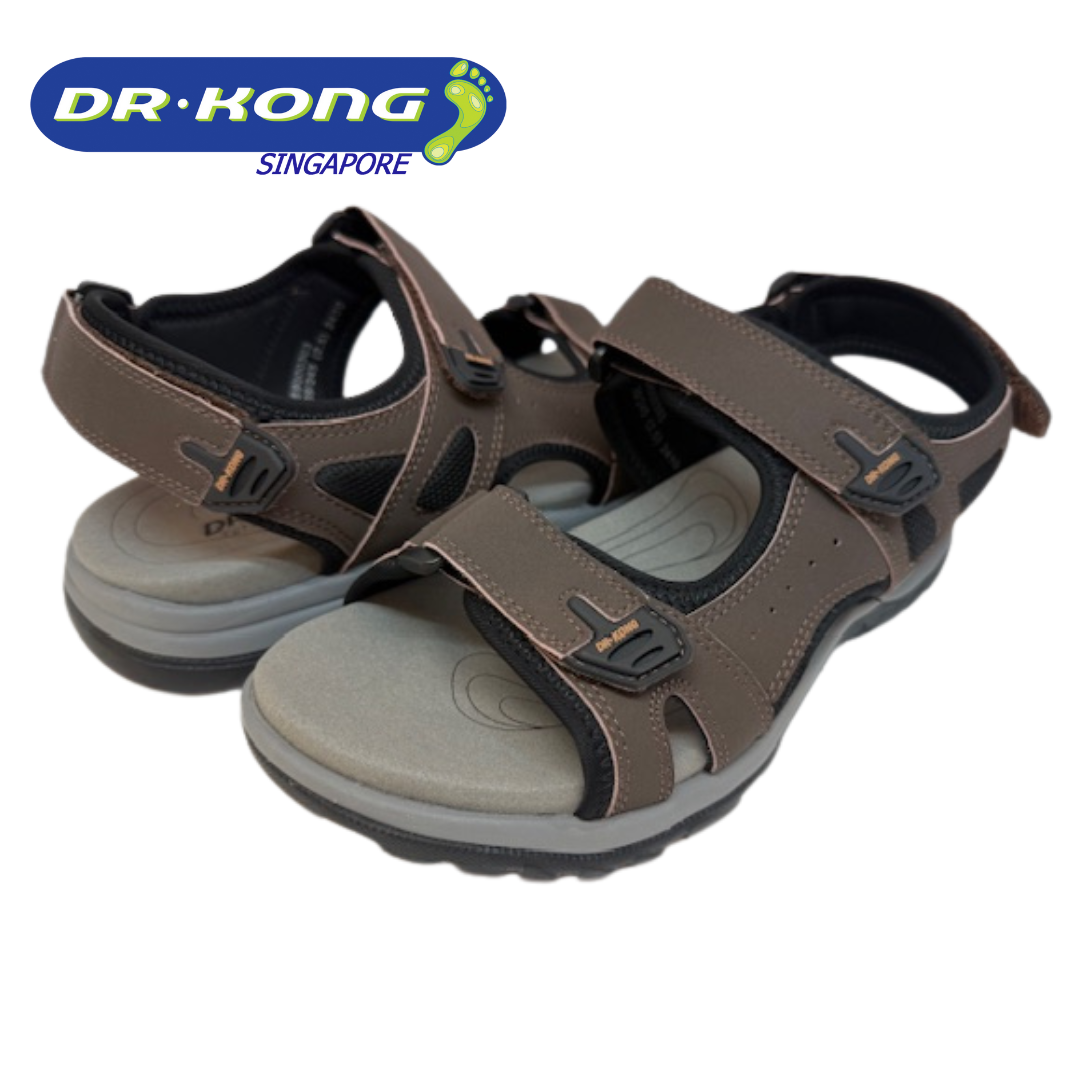 DR.KONG MEN'S TOTAL CONTACT SANDALS DK-S9000303-BRN(RP : $169)