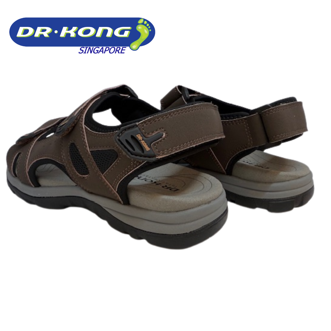 DR.KONG MEN'S TOTAL CONTACT SANDALS DK-S9000303-BRN(RP : $169)