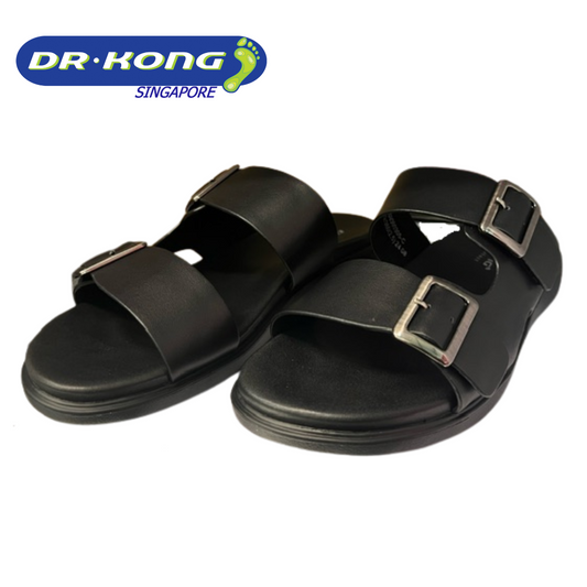 DR.KONG MEN'S TOTAL CONTACT SANDALS DK-S9000305-BLK