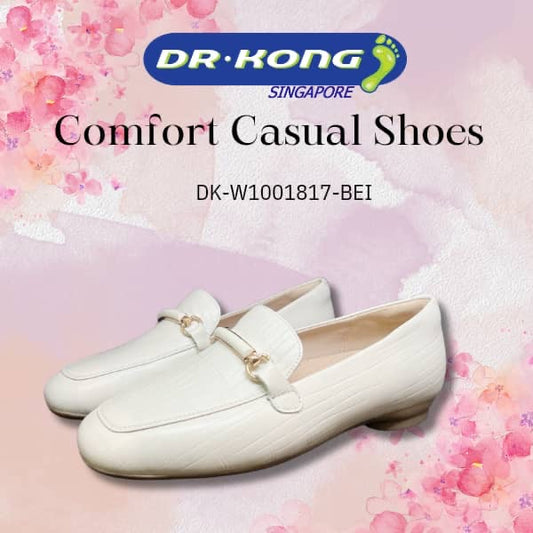 DR.KONG WOMEN COMFORT FLAT SHOES DK-W1001817-BEI