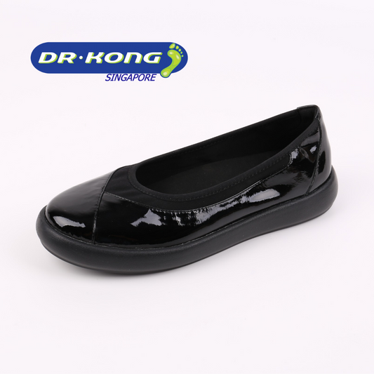 DR.KONG WOMEN COMFORT FLAT SHOES DK-W1001850E4-BLK