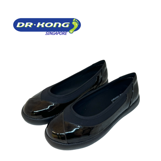 DR.KONG WOMEN COMFORT FLAT SHOES DK-W1001850E4-BLK