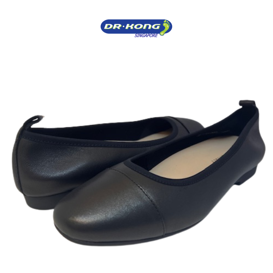 DR.KONG WOMEN COMFORT FLAT SHOES DK-W1001853-BLK