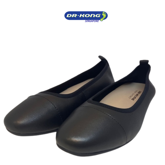 DR.KONG WOMEN COMFORT FLAT SHOES DK-W1001853-BLK