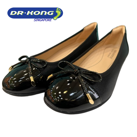 DR.KONG WOMEN COMFORT FLAT SHOES DK-W1001869E4-BLK