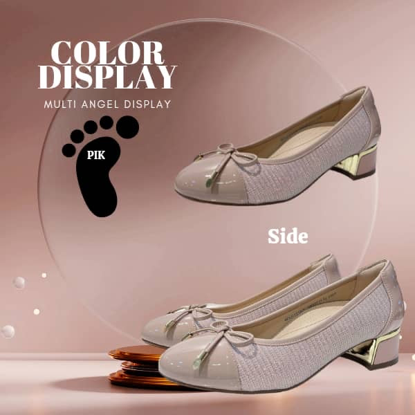 DR.KONG WOMEN COMFORT HEEL SHOES DK-W3001216-PIK