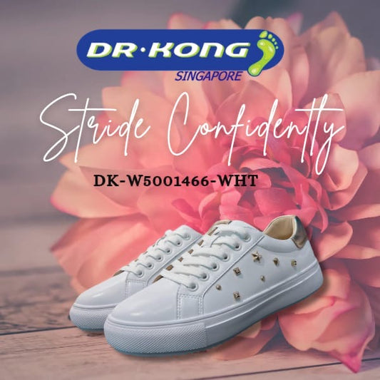 DR.KONG WOMEN COMFORT CASUAL SHOES DK-W5001466-WHT