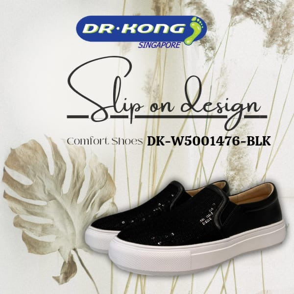 DR.KONG WOMEN COMFORT CASUAL SHOES DK-W5001476-BLK