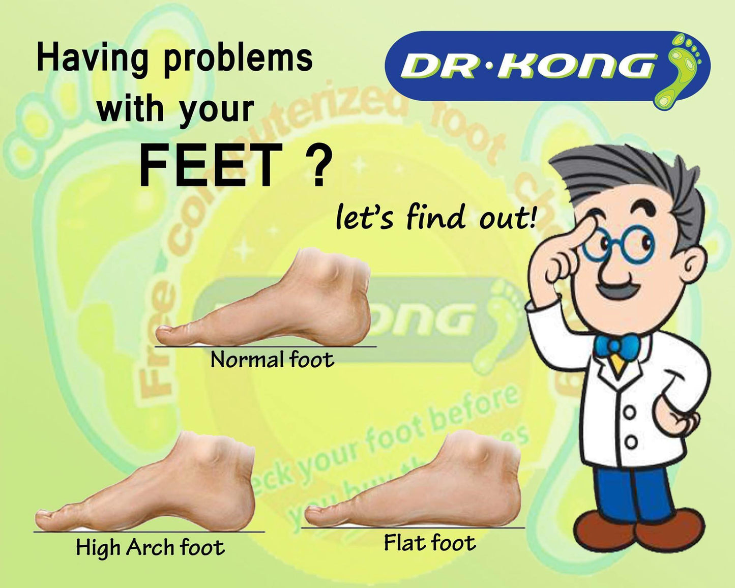 FREE FOOT SCAN + ANALYSIS