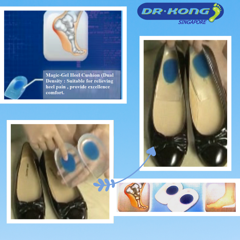 DR.KONG MAGIC-GEL HEEL CUSHION ACCESSORIES DK-DKM11-F