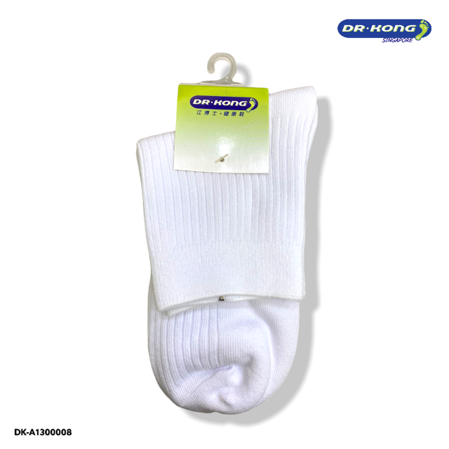 DR.KONG HEALTH SOCKS DK-A1300008-WHT