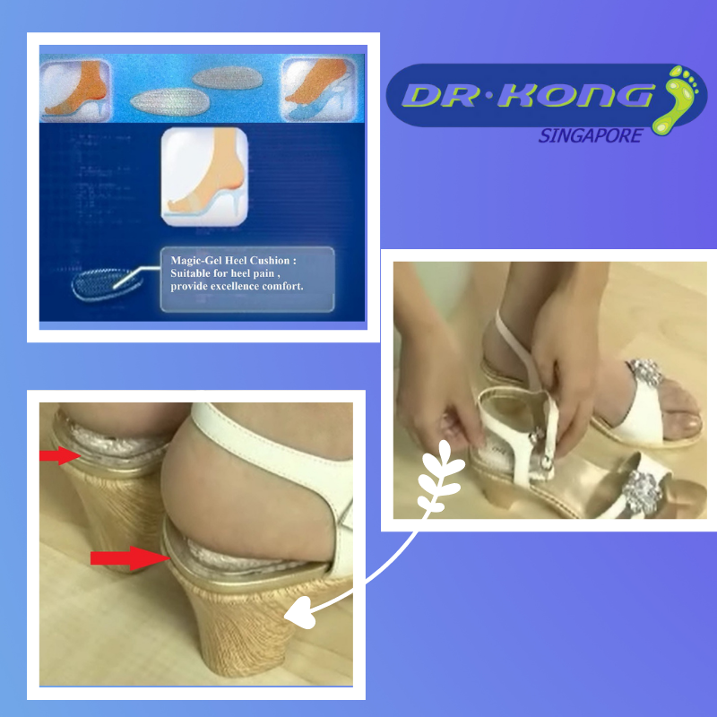 DR.KONG MAGIC-GEL HEEL CUSHION ACCESSORIES DK-DKM3-F