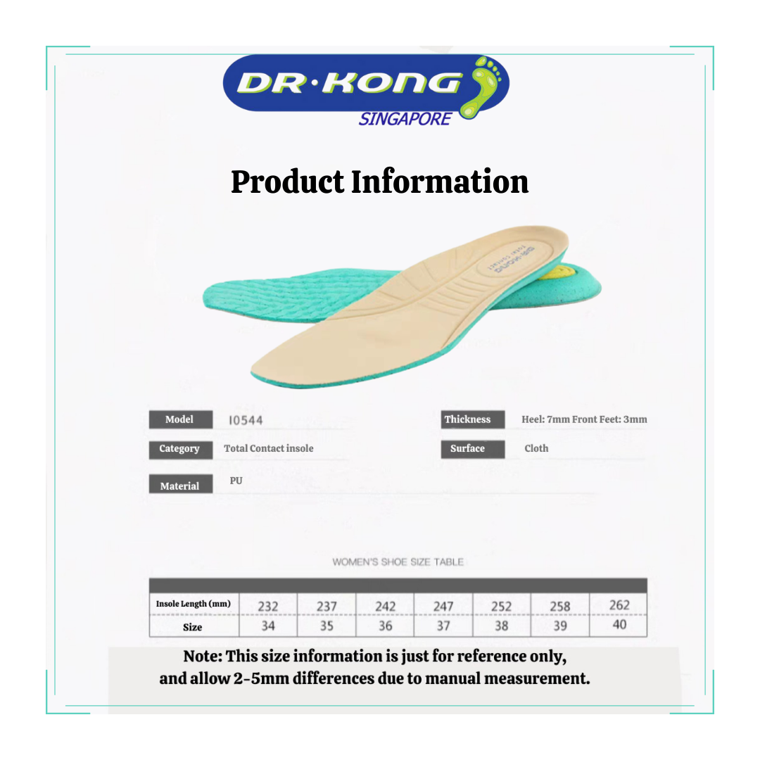 DR.KONG LADIES COMFORT INSOLES DK-I0544