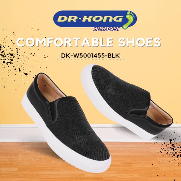 DR.KONG WOMEN COMFORT CASUAL SHOES DK-W5001455-BLK