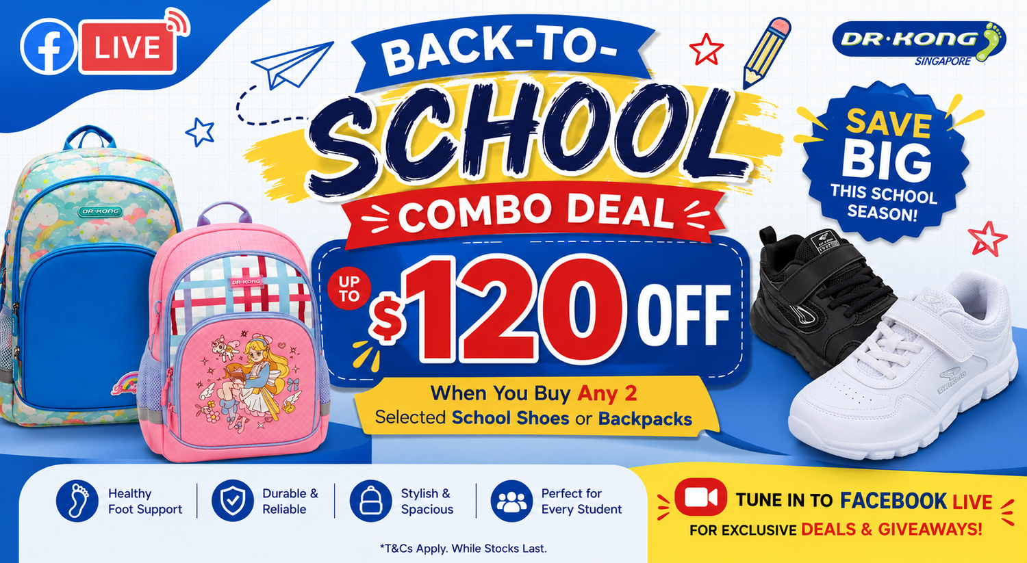 BACK-TO-SCHOOL Combo Deal
