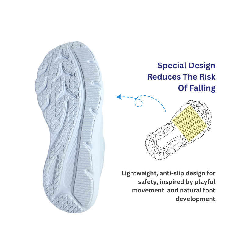 DR.KONG HEALTH SCHOOL SHOES (WHITE) DK-1CE0A1027AW