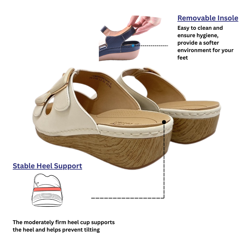 DR.KONG WOMEN REMOVABLE INSOLE SANDALS DK-1S80A2003AW