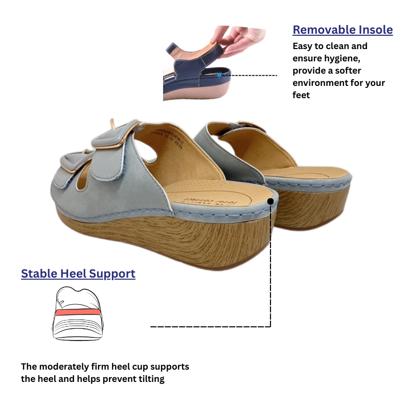DR.KONG WOMEN REMOVABLE INSOLE SANDALS DK-1S80A2003EW