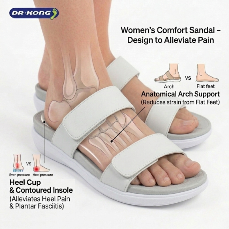 DR.KONG WOMEN TOTAL CONTACT SANDALS DK-1S30A2040DW