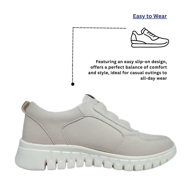 DR.KONG WOMEN COMFORT CASUAL SHOES DK-W5001503-BEI