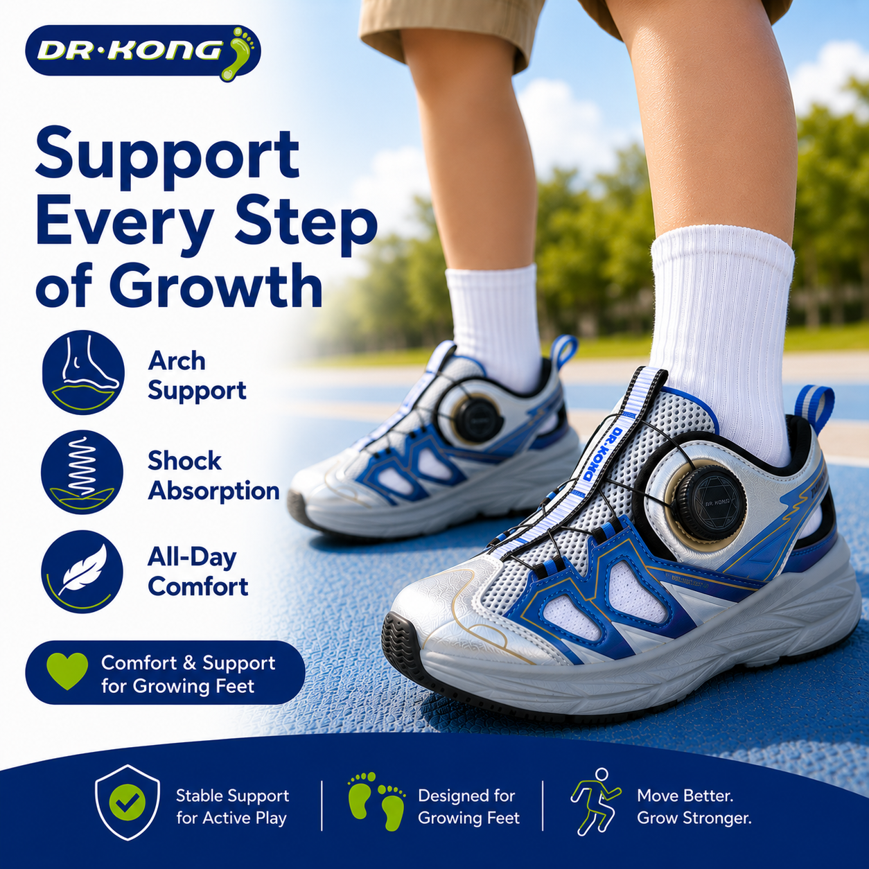 DR.KONG KIDS TOTAL CONTACT SANDALS DK-1S10B2500EM