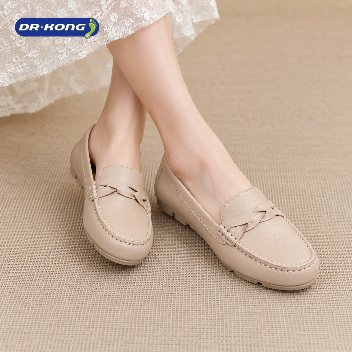 DR.KONG WOMEN COMFORT FLAT SHOES DK-1W10B1010CW