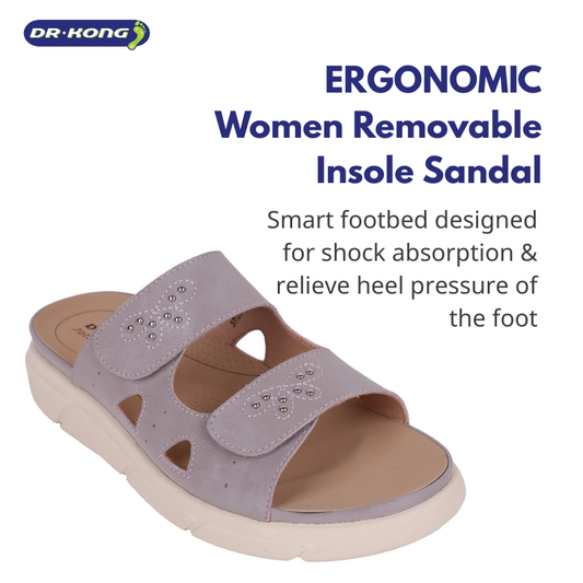 DR.KONG WOMEN REMOVABLE INSOLE SANDALS DK-1S80A2011BW