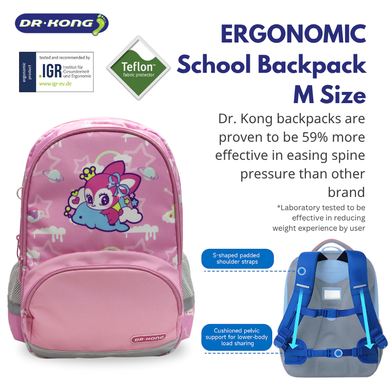 DR.KONG BACKPACKS M SIZE DK-P004-PIK