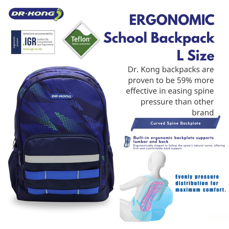 DR.KONG BACKPACKS L SIZE DK-P013-BLU