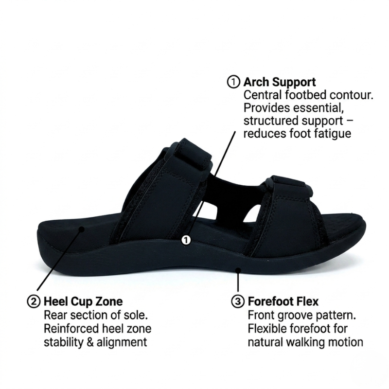 DR.KONG MEN'S TOTAL CONTACT SANDALS DK-1S90A2016AM