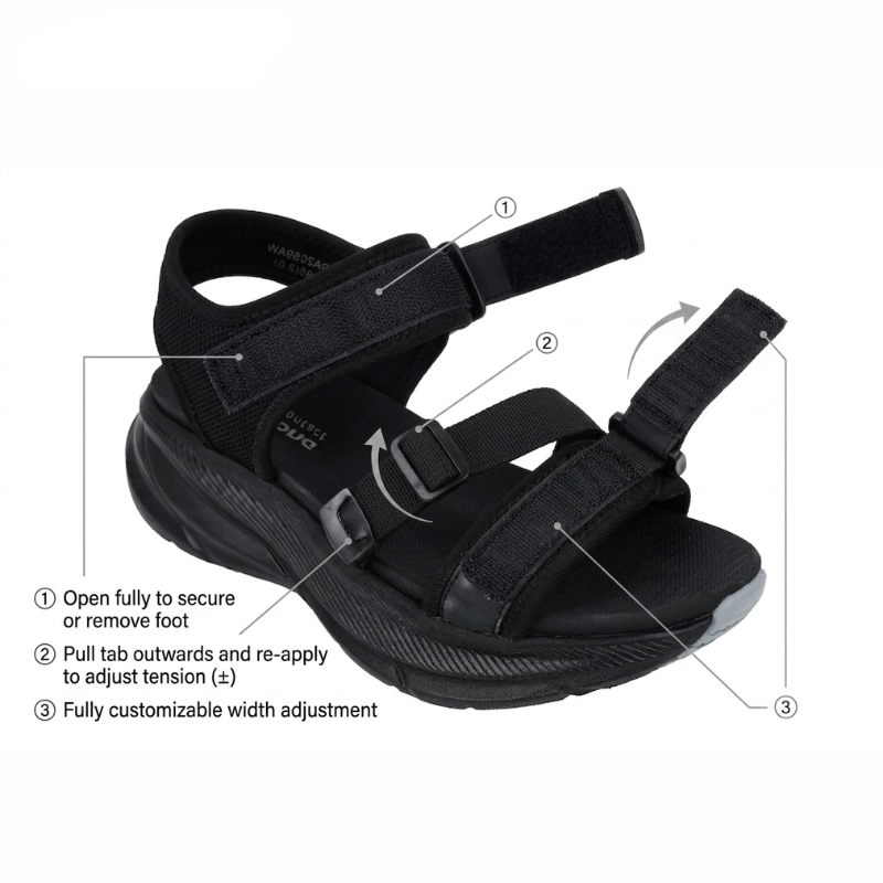 DR.KONG WOMEN TOTAL CONTACT SANDALS DK-1S30A2059AW