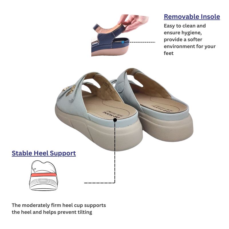 DR.KONG WOMEN REMOVABLE INSOLE SANDALS DK-1S80A2017BW