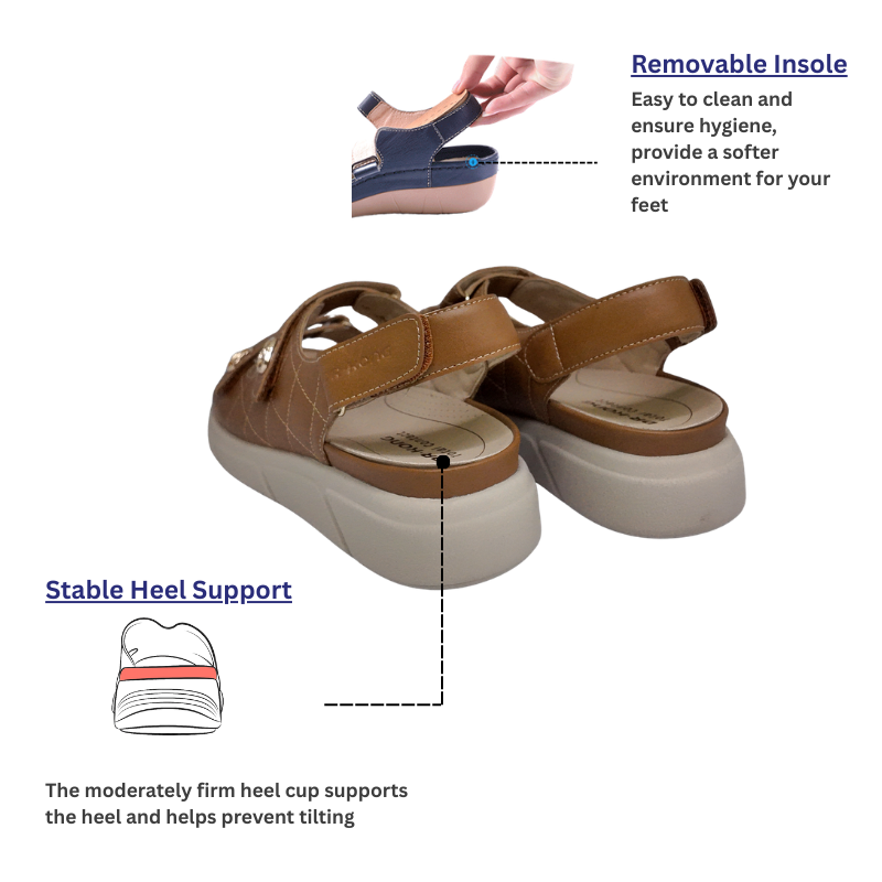 DR.KONG WOMEN REMOVABLE INSOLE SANDALS DK-1S80A2015AW