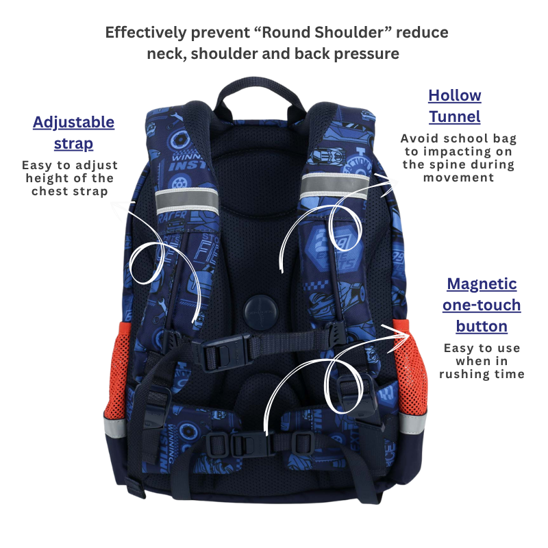 DR.KONG BACKPACKS S SIZE DK-1Z11B1008AM-BLU