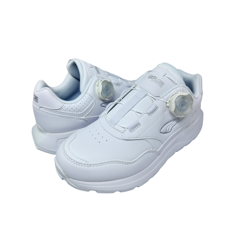 DR.KONG HEALTH SCHOOL SHOES (WHITE) DK-1CX0A4044CW