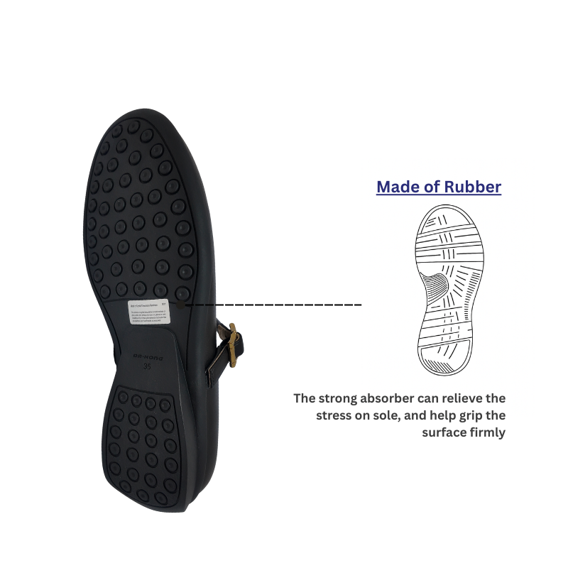 DR.KONG WOMEN COMFORT FLAT SHOES DK-1W10A3031BW