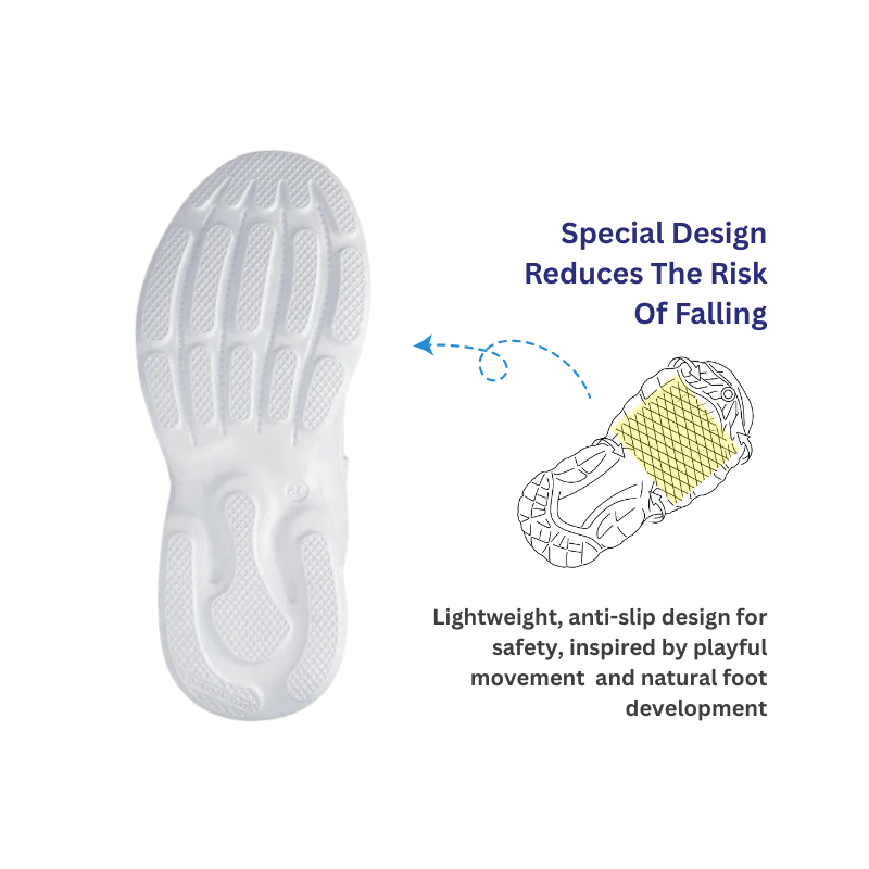 DR.KONG HEALTH SCHOOL SHOES (WHITE) DK-2C10A1017AX-DSA