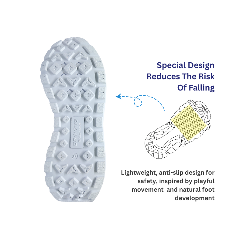 DR.KONG HEALTH SCHOOL SHOES (WHITE) DK-1CX0A4044CW