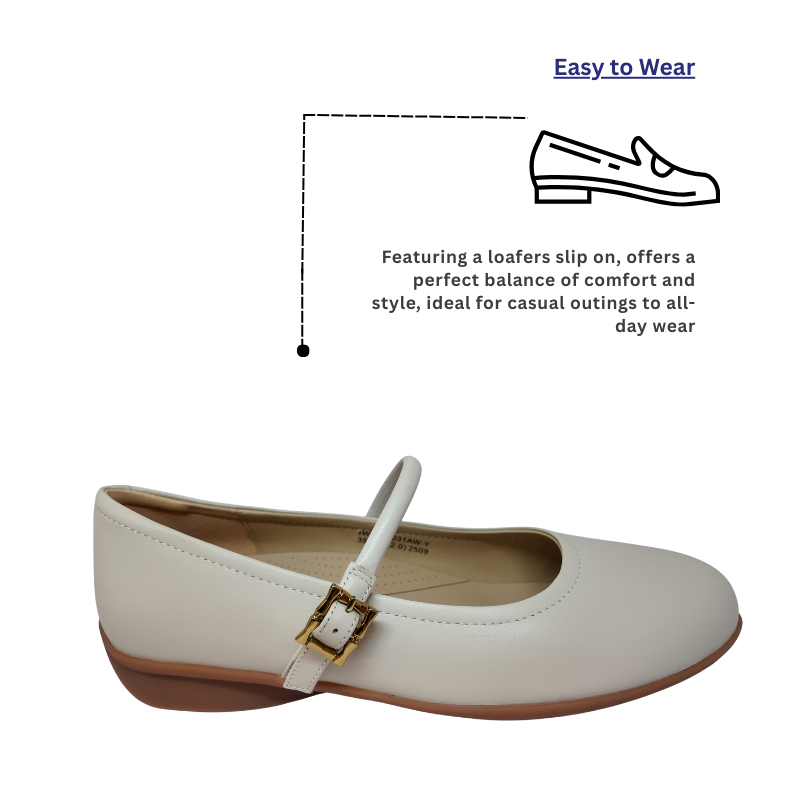 DR.KONG WOMEN COMFORT FLAT SHOES DK-1W10A3031AW