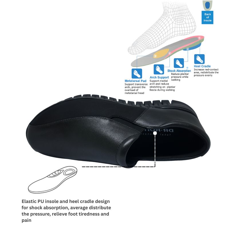 DR.KONG MEN'S COMFORT CASUAL SHOES DK-1M60A3003AM