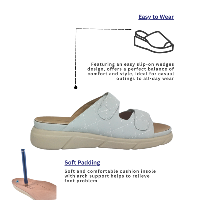 DR.KONG WOMEN REMOVABLE INSOLE SANDALS DK-1S80A2017BW