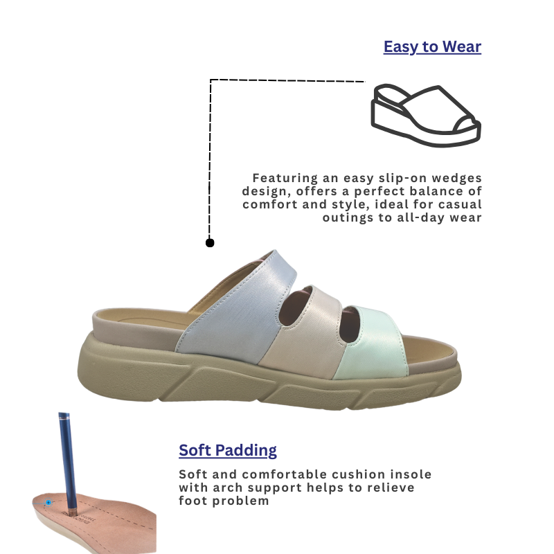 DR.KONG WOMEN REMOVABLE INSOLE SANDALS DK-1S80A2013BW