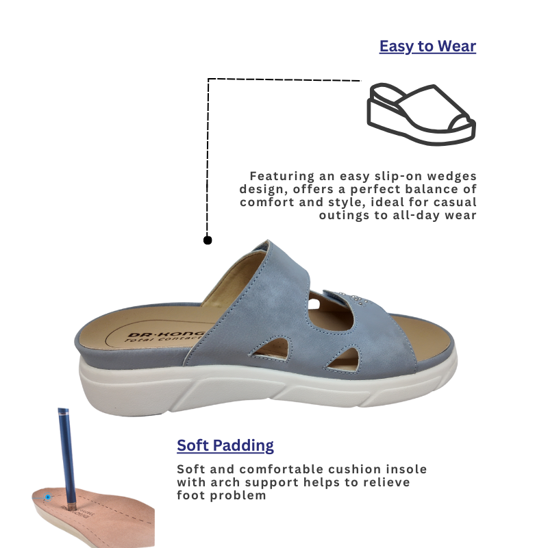 DR.KONG WOMEN REMOVABLE INSOLE SANDALS DK-1S80A2011CW