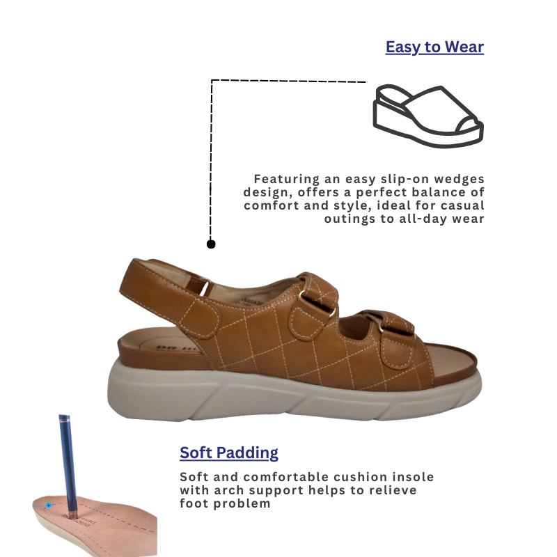 DR.KONG WOMEN REMOVABLE INSOLE SANDALS DK-1S80A2015AW